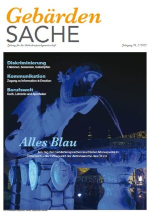Cover der GebärdenSache 2/2022